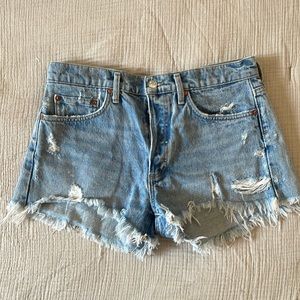 AGOLDE Denim Shorts
